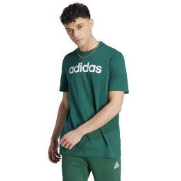 Vyriški medvilniniai marškinėliai adidas LIN SJ, žali