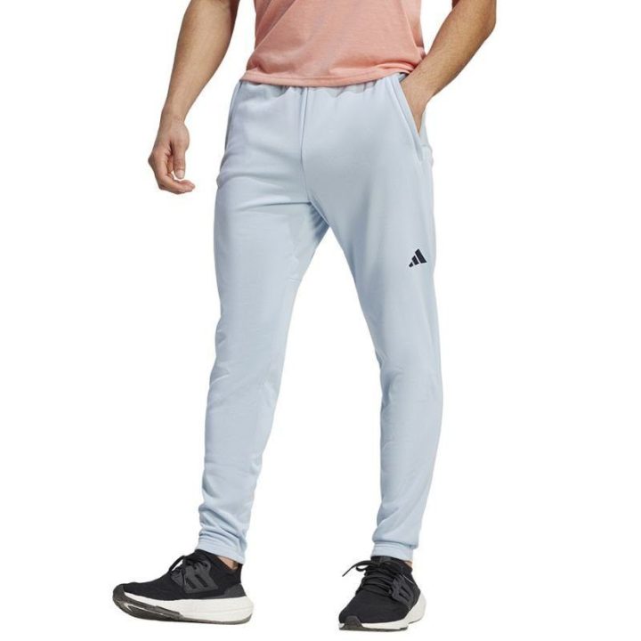 Vyriškos laisvo kirpimo sportinės kelnės adidas TR-ES+, mėlynos