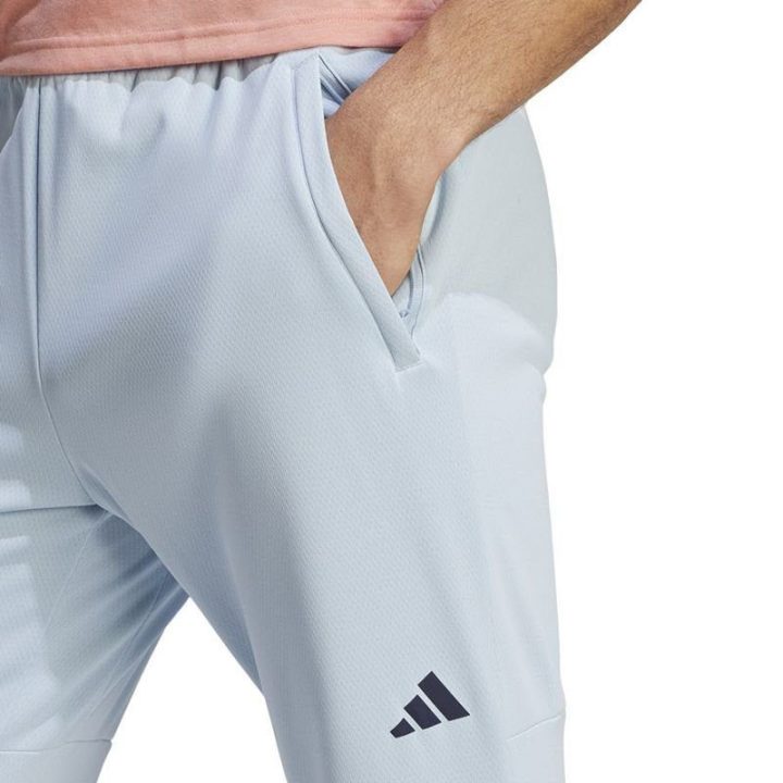 Vyriškos laisvo kirpimo sportinės kelnės adidas TR-ES+, mėlynos