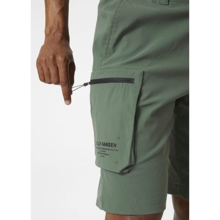 Vyriški kargo šortai Helly Hansen Move QD 2.0, žali