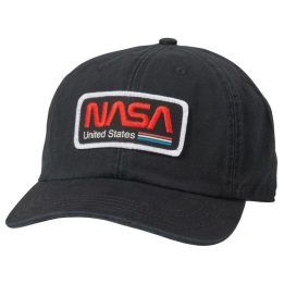 Medvilninė kepurė su snapeliu American Needle Hepcat NASA, juoda