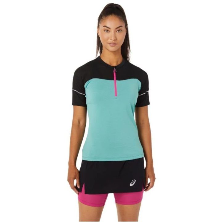 Moteriški bėgimo marškinėliai Asics Fujitrail Top Tee