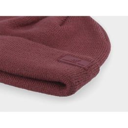 Vyriška dvisluoksnė žieminė kepurė 4F, bordo