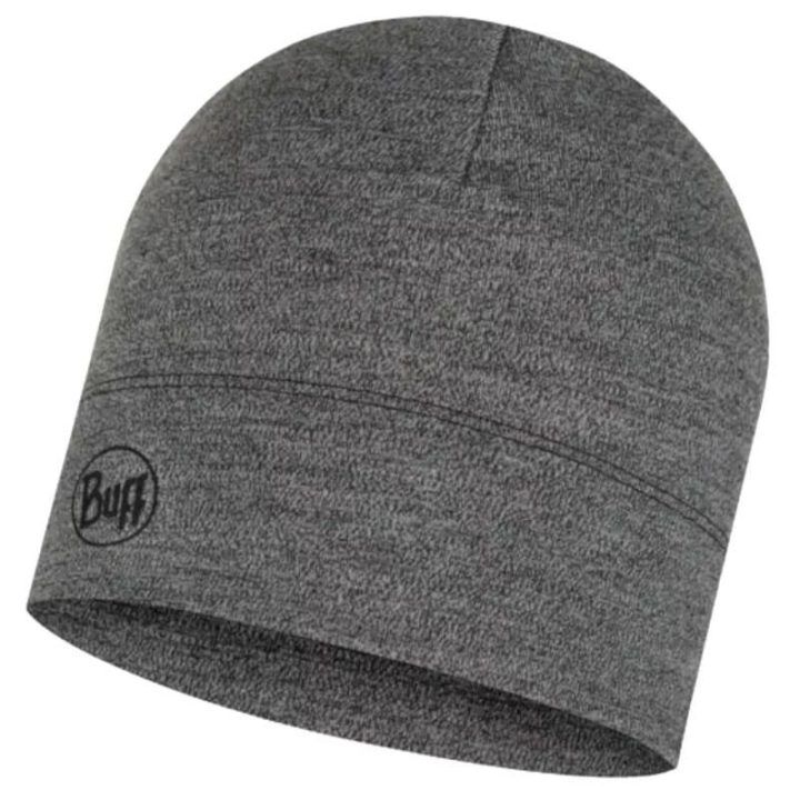 Uniseks merino vilnos kepurė Buff Merino Midweight, pilka