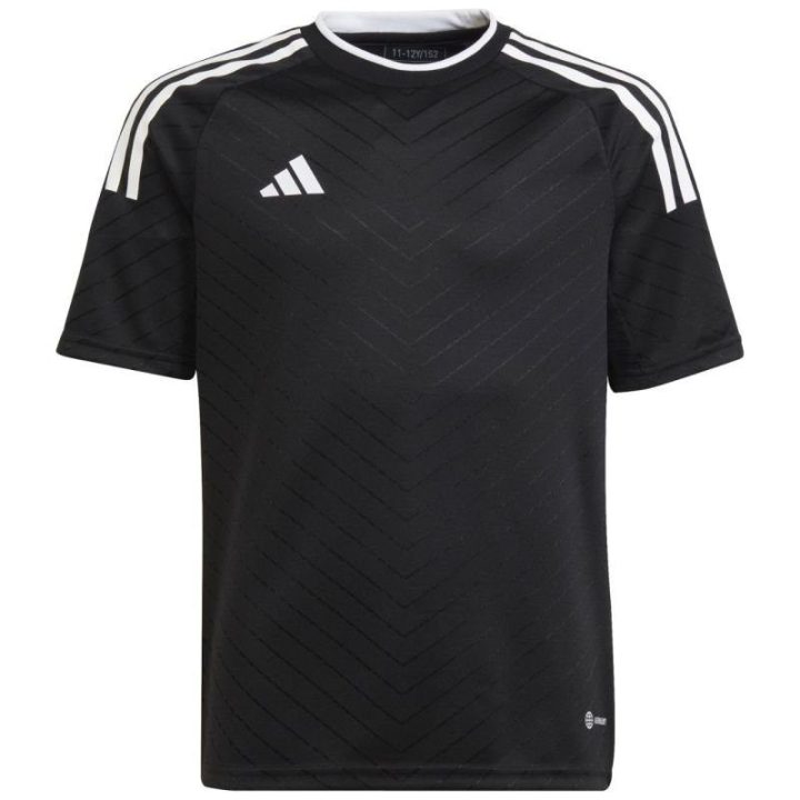 Vaikiški futbolo marškinėliai adidas Campeon 23, juodi