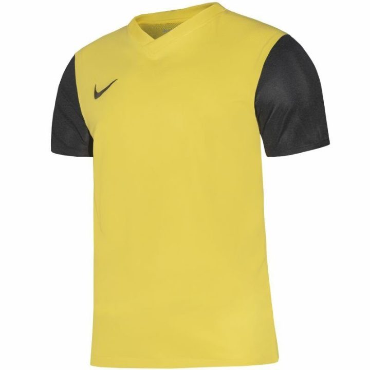 Vaikiški marškinėliai Nike Tiempo Premier II, geltoni ir juodi