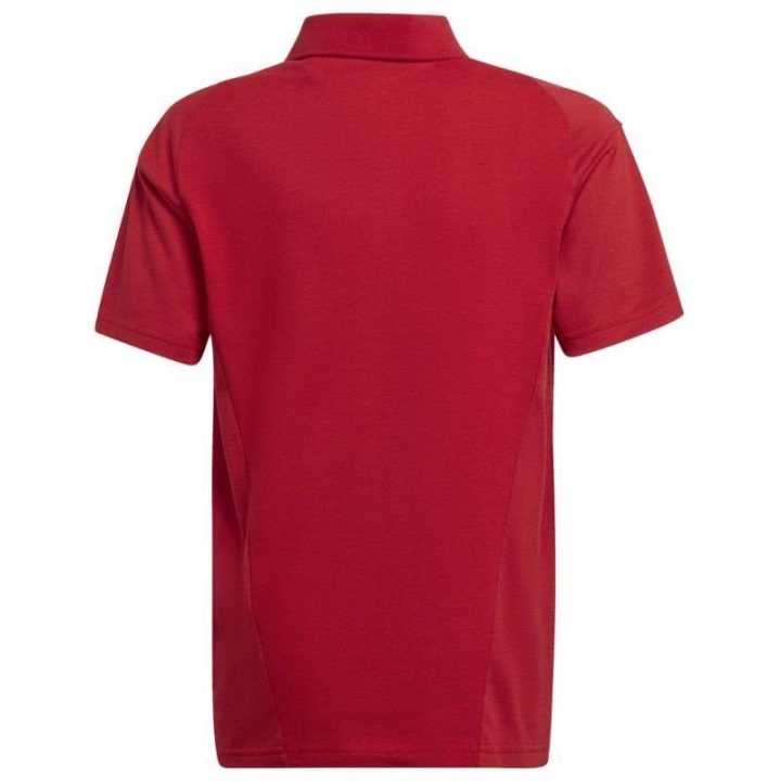 Vaikiški polo marškinėliai su medvilne adidas Tiro 23, raudoni