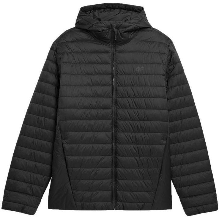 Vyriška pašiltinta striukė 4F M240, juoda