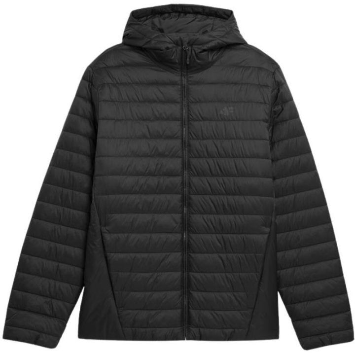 Vyriška pašiltinta striukė 4F M240, juoda