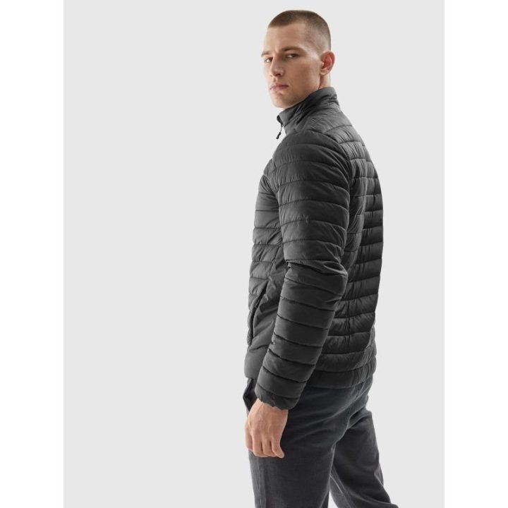 Vyriška pašiltinta striukė 4F M239, juoda