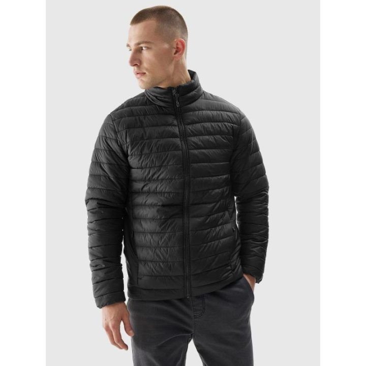 Vyriška pašiltinta striukė 4F M239, juoda