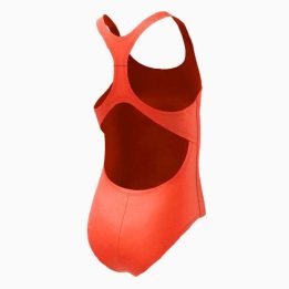 Maudymosi kostiumėlis mergaitėms Nike Essential, raudonas