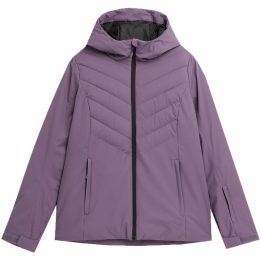 Moteriška slidinėjimo striukė 4F F122, tamsiai violetinė