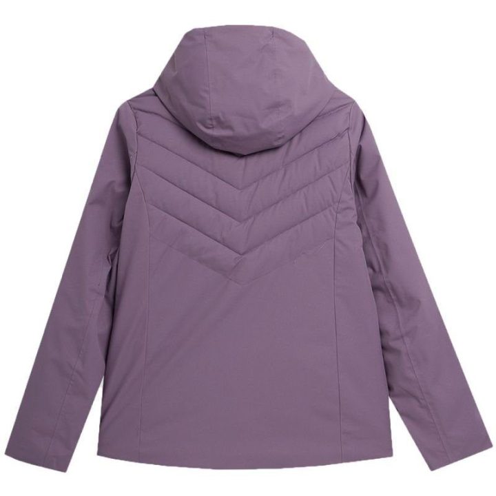 Moteriška slidinėjimo striukė 4F F122, tamsiai violetinė