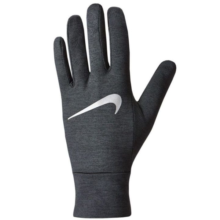 Moteriškos pirštinės jutikliniams ekranams Nike Dri-FIT Fleece, pilkos