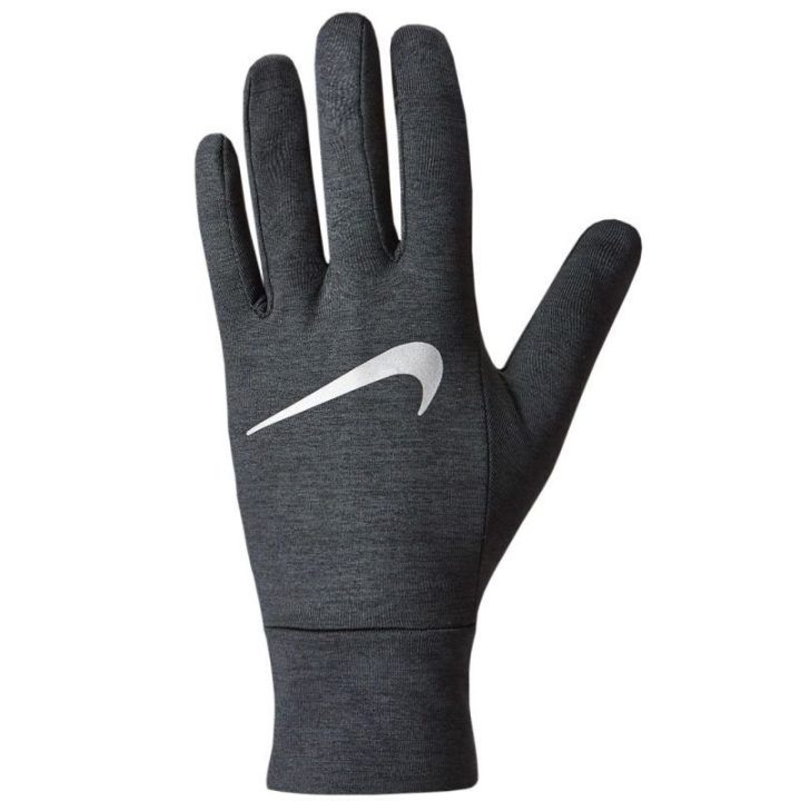 Moteriškos pirštinės jutikliniams ekranams Nike Dri-FIT Fleece, pilkos