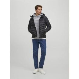 Vyriška dygsniuota striukė su gobtuvu Jack & Jones Jjehero