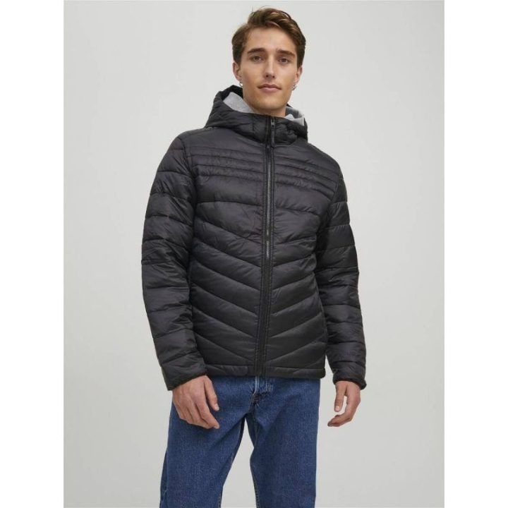 Vyriška dygsniuota striukė su gobtuvu Jack & Jones Jjehero