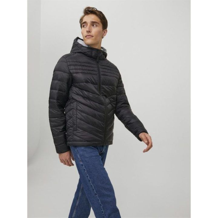 Vyriška dygsniuota striukė su gobtuvu Jack & Jones Jjehero