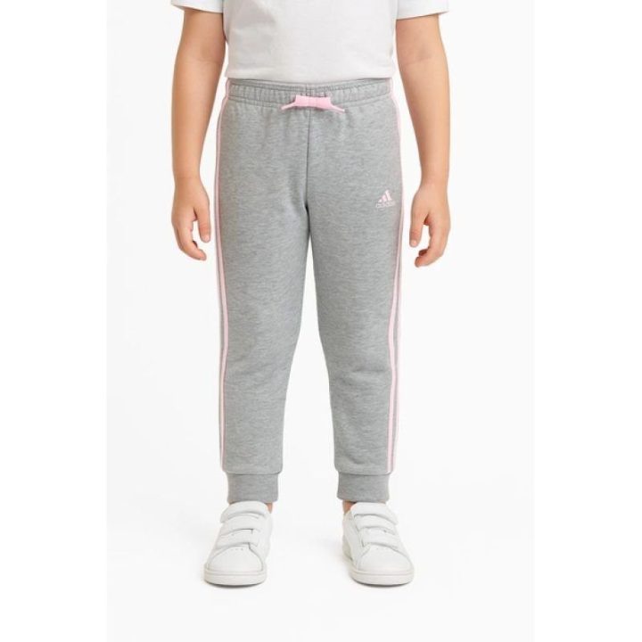 Vaikiškos sportinės kelnės adidas French Terry 3, pilkos