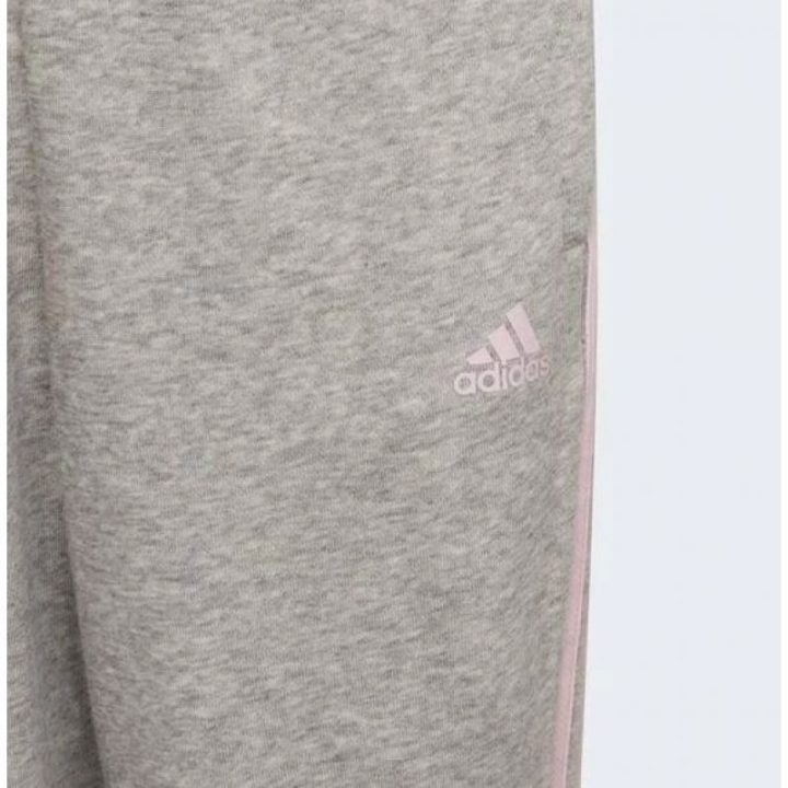 Vaikiškos sportinės kelnės adidas French Terry 3, pilkos
