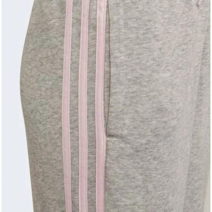 Vaikiškos sportinės kelnės adidas French Terry 3, pilkos