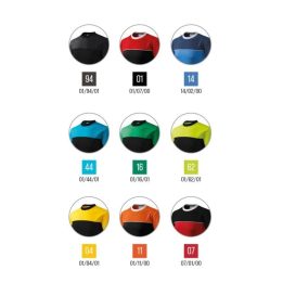 Vyriški įprasto kirpimo marškinėliai Rimeck Colormix, juodi