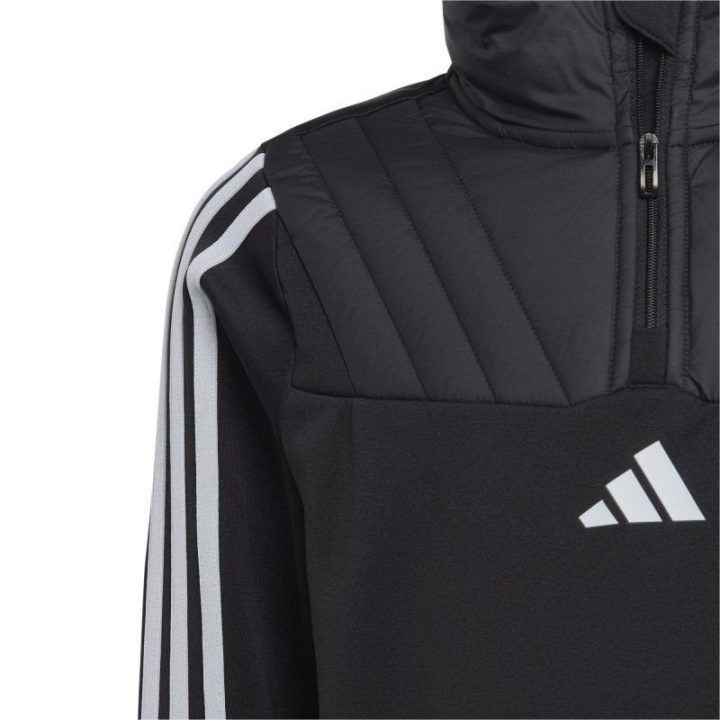 Vaikiškas pašiltintas džemperis adidas Tiro 23 Club, juodas