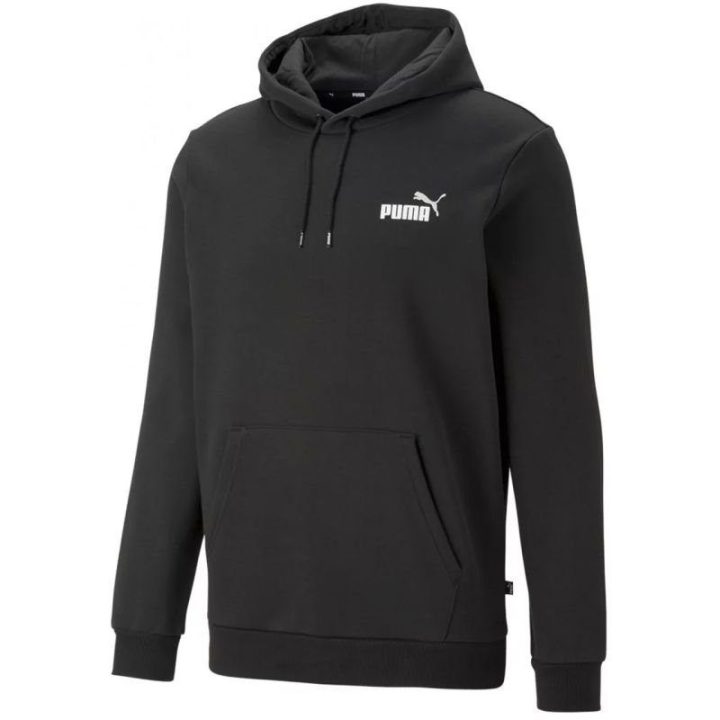 Vyriškas džemperis su gobtuvu Puma ESS+ 2 Col Small Logo, juodas
