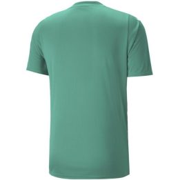 Vyriški prigludusio kirpimo marškinėliai Puma teamUltimate, žali