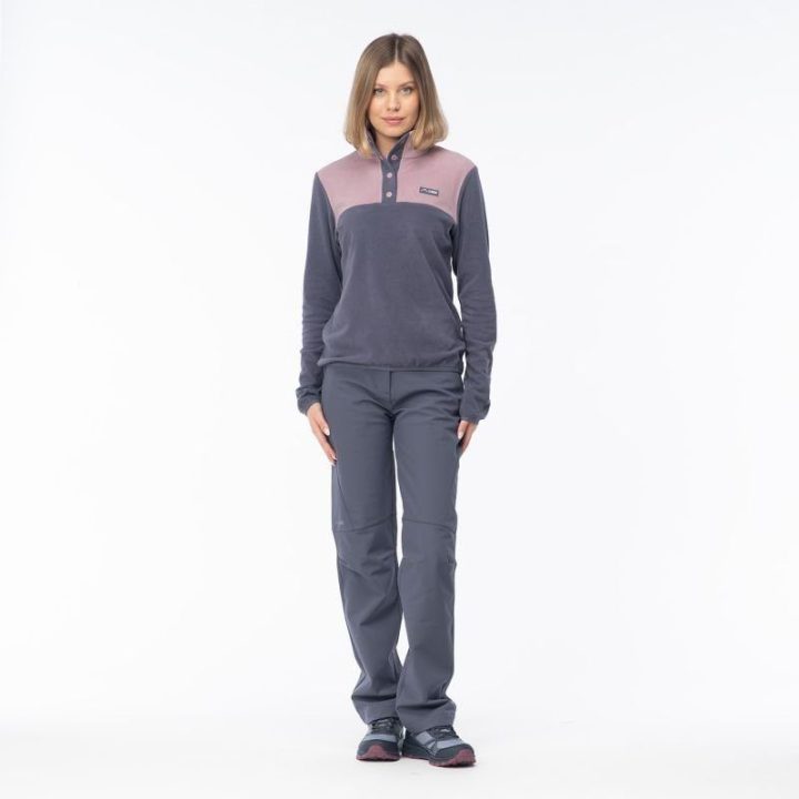 Moteriškos softshell kelnės Elbrus Magnus, pilkos