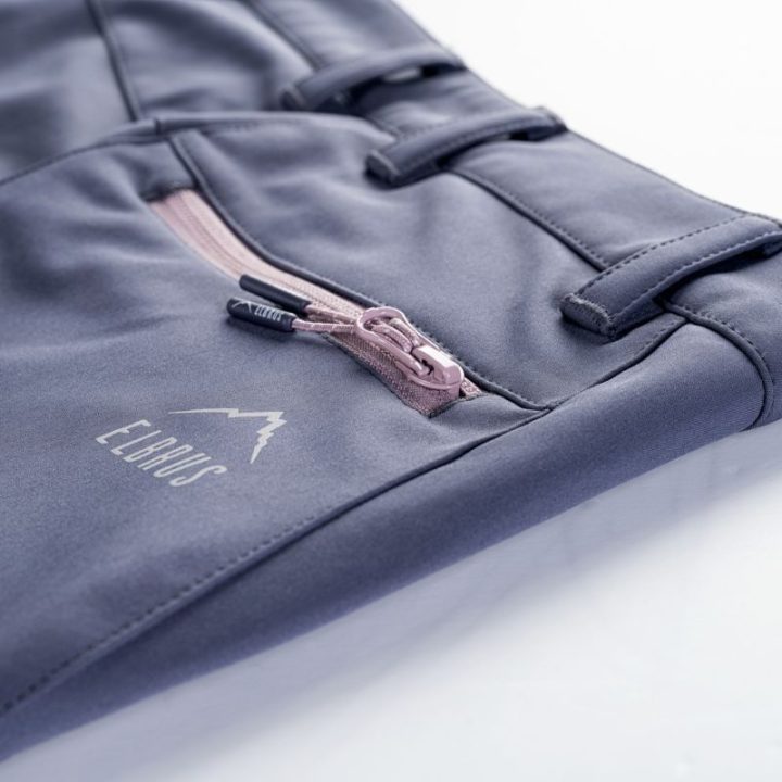 Moteriškos softshell kelnės Elbrus Magnus, pilkos