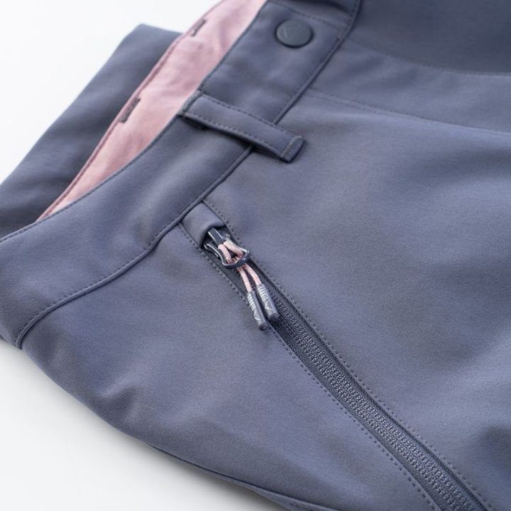 Moteriškos softshell kelnės Elbrus Magnus, pilkos