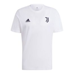 Vyriški medvilniniai marškinėliai adidas Juventus DNA, balti