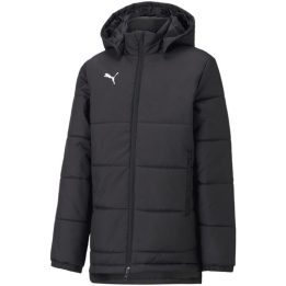 Vaikiška dygsniuota striukė Puma Bench, juoda