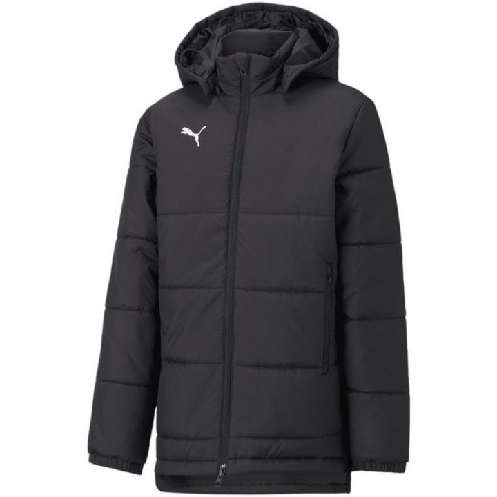 Vaikiška dygsniuota striukė Puma Bench, juoda