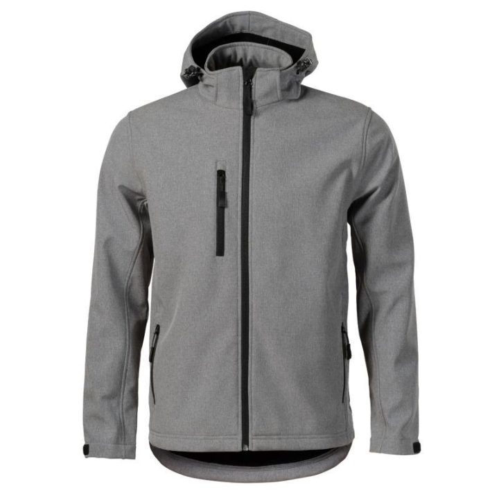 Vyriška turistinė softshell striukė Malfini Performance, tamsiai pilka