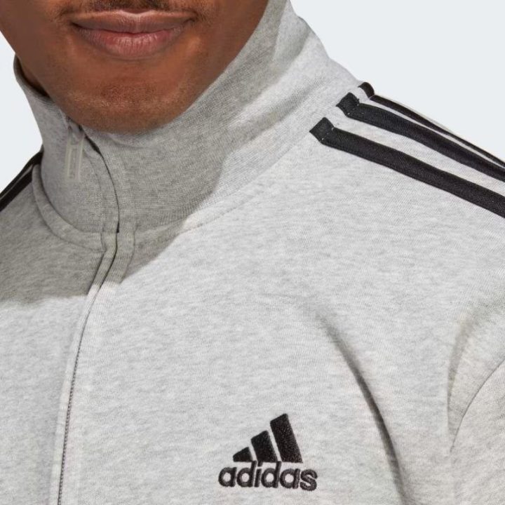 Vyriškas sportinis kostiumas adidas 3-Stripes, pilkas