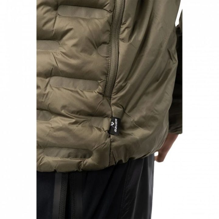 Sulankstoma striukė Bauer Flc Packable Puffer, alyvuogių