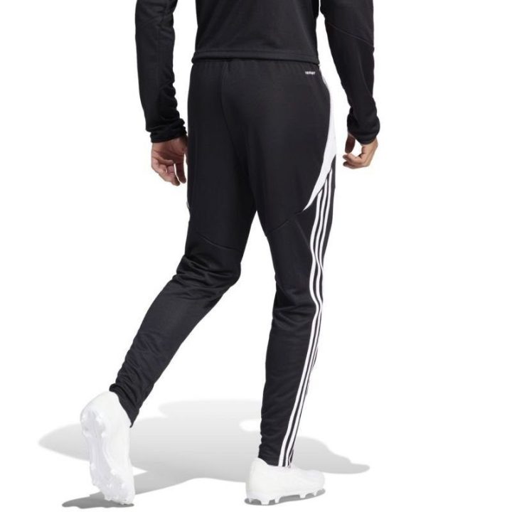 Vyriškos sportinės kelnės adidas Tiro 24 Training, juodos ir baltos