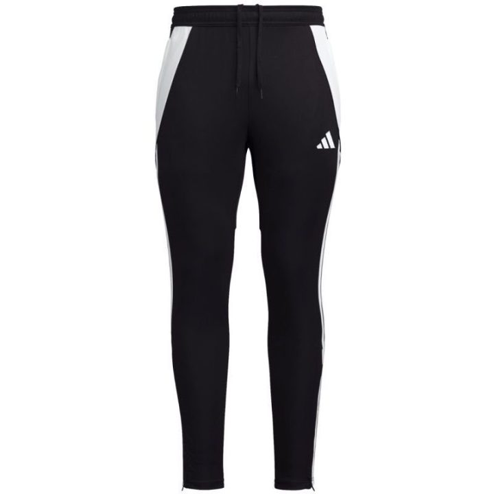 Vyriškos sportinės kelnės adidas Tiro 24 Training, juodos ir baltos