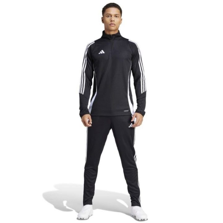 Vyriškos sportinės kelnės adidas Tiro 24 Training, juodos ir baltos