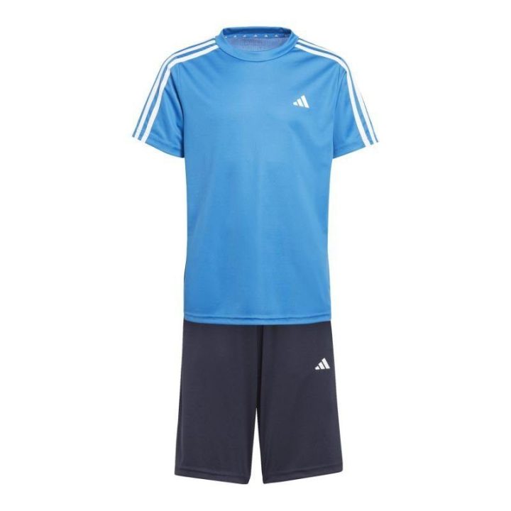 Vaikiškas sportinis komplektas adidas, mėlynas ir tamsiai mėlynas