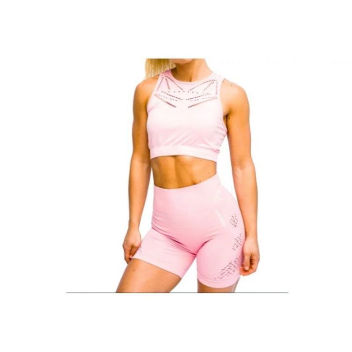 Sportinė liemenėlė GymHero Venice Beach, rožinė