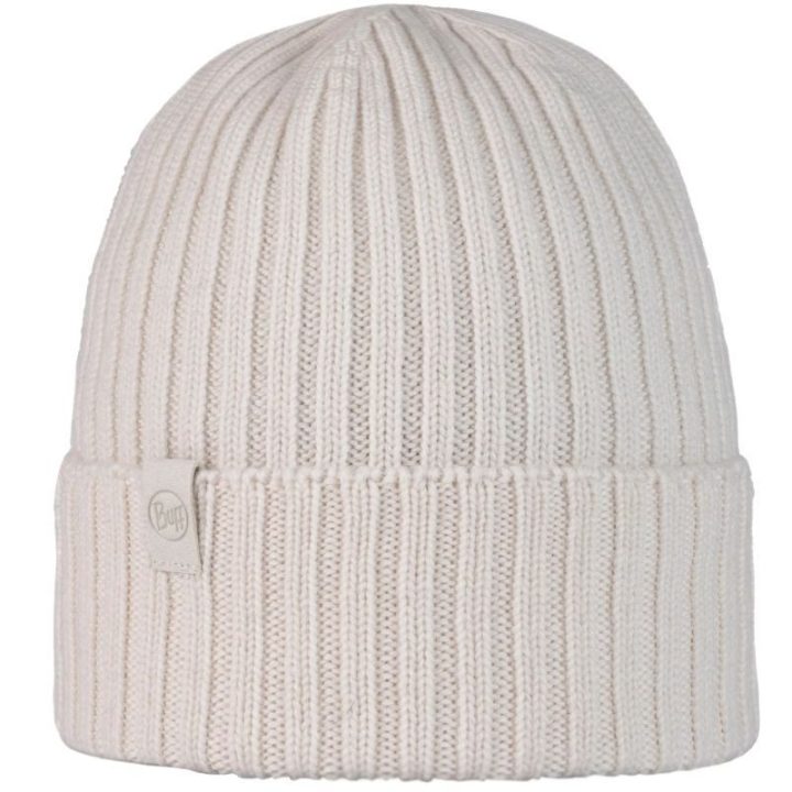 Merino vilnos megzta kepurė Buff, smėlio