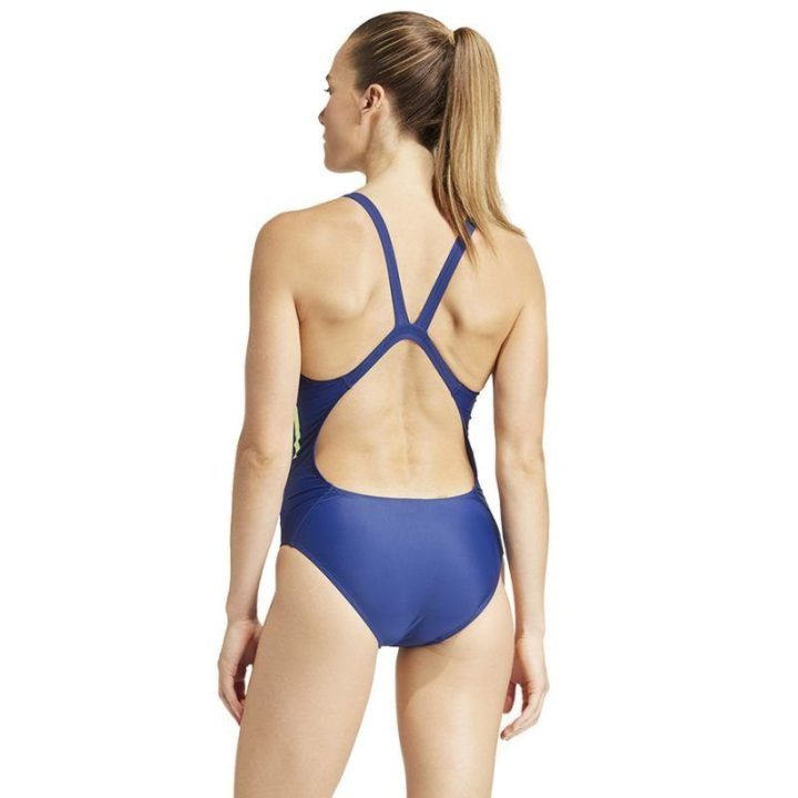 Maudymosi kostiumėlis adidas 3 Stripes MID Suit, mėlynas