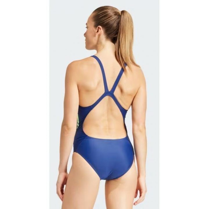 Maudymosi kostiumėlis adidas 3 Stripes MID Suit, mėlynas
