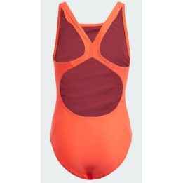 Vaikiškas maudymosi kostiumėlis adidas Cut 3 Stripes Suit, oranžinis