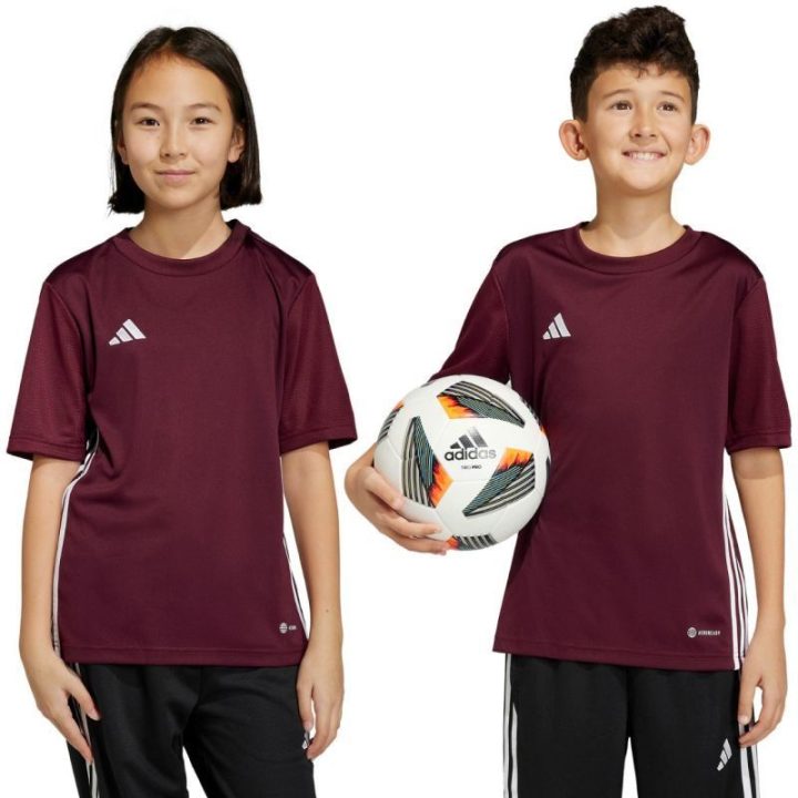 Vaikiški rungtynių marškinėliai adidas Tabela 23, bordo