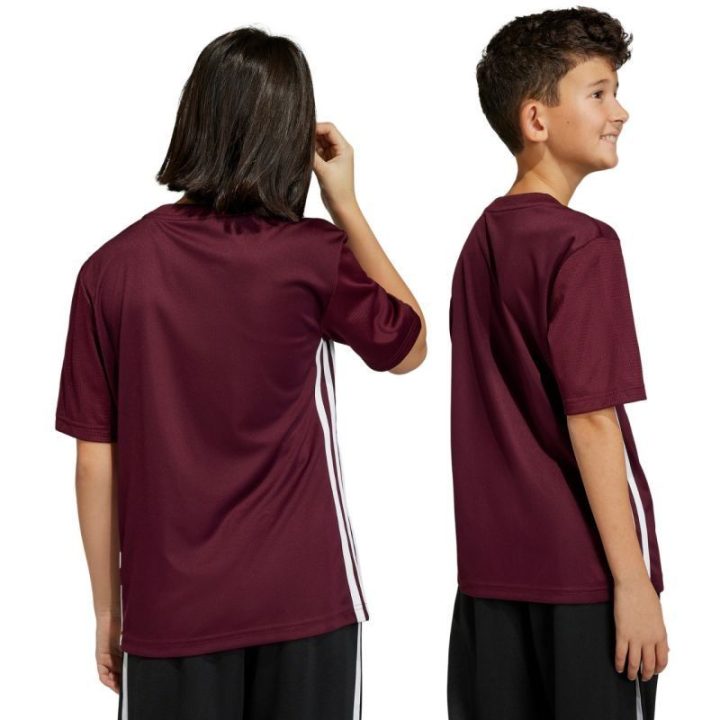 Vaikiški rungtynių marškinėliai adidas Tabela 23, bordo